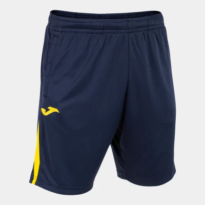 Joma Championship VII Bermuda Shorts - Navy / Yellow