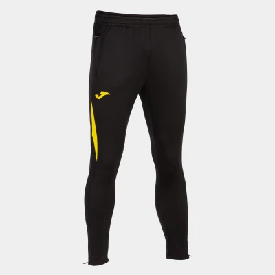 Joma Championship VII Long Pants - Black / Yellow