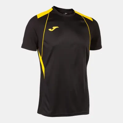 Joma Championship VII T-Shirt - Black / Yellow