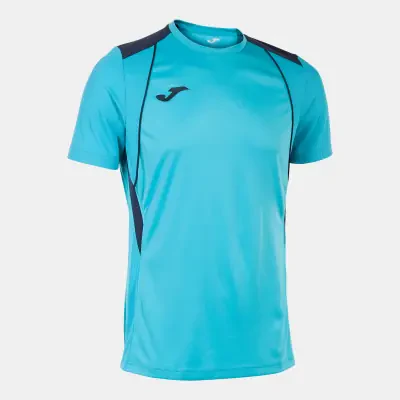 Joma Championship VII Shirt - Fluor Turquoise / Navy