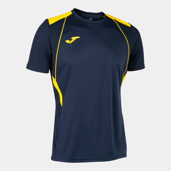 Joma Championship VII T-Shirt - Navy / Yellow