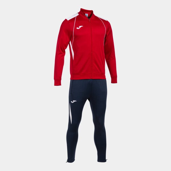 Joma Championship VII Tracksuit - Red / White / Navy