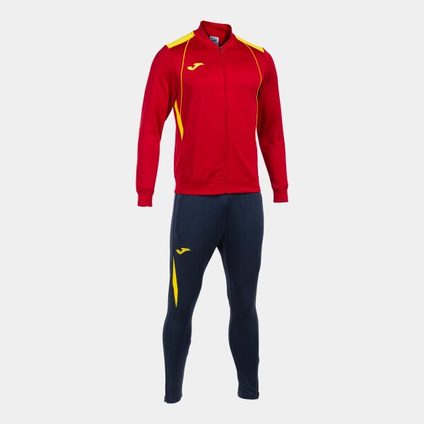Joma Championship VII Tracksuit - Red / Yellow / Navy