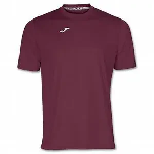 Joma Combi T-Shirt Short Sleeve - Burgundy