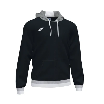 Joma Confort II Cotton Sweatshirt - Melange / Black / White