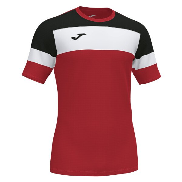 Joma Crew IV T-Shirt - Red / Black / White