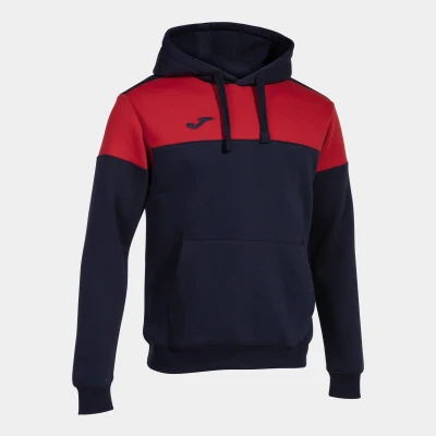 Joma Crew V Hoodie - Navy / Red