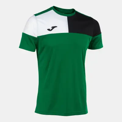 Joma Crew V Shirt - Green / Black / White