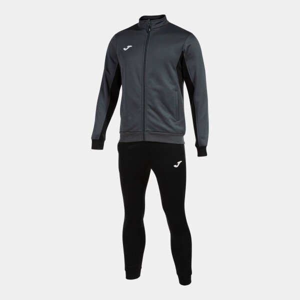 Joma Derby Full Tracksuit - Anthracite / Black