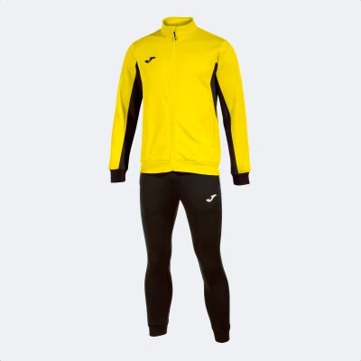Joma Derby Full Tracksuit - Yellow / Black