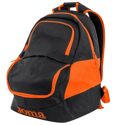 Joma Diamond II Backpack Black / Fluo Orange