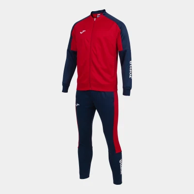 Joma Eco Championship Full Tracksuit - Red / Navy