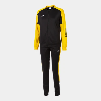 Joma Eco Championship Ladies Tracksuit - Black / Yellow