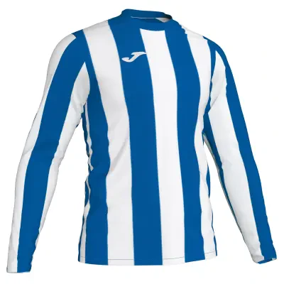 Joma Inter Long Sleeved Shirt - Royal / White