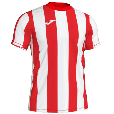 Joma Inter Short Sleeved Shirt - Red / White