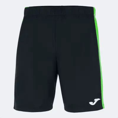 Joma Maxi Shorts - Black / Fluor Green