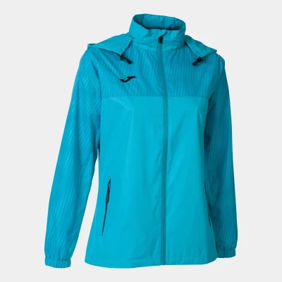 Joma Montreal Women's Rain Jacket - Fluor Turquoise