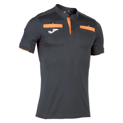 Joma Respect II Referee Shirt - Anthracite / Orange
