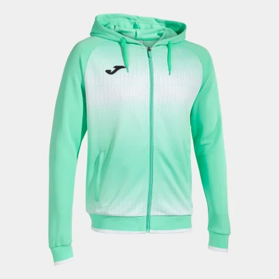 Joma Tiger V Zip-Up Hoodie - Green / White