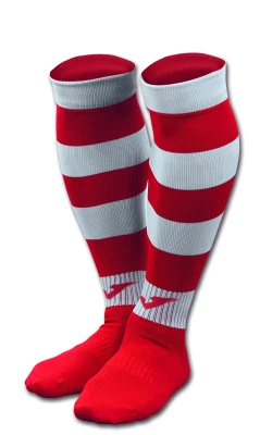 Joma Zebra II Socks - Red / White