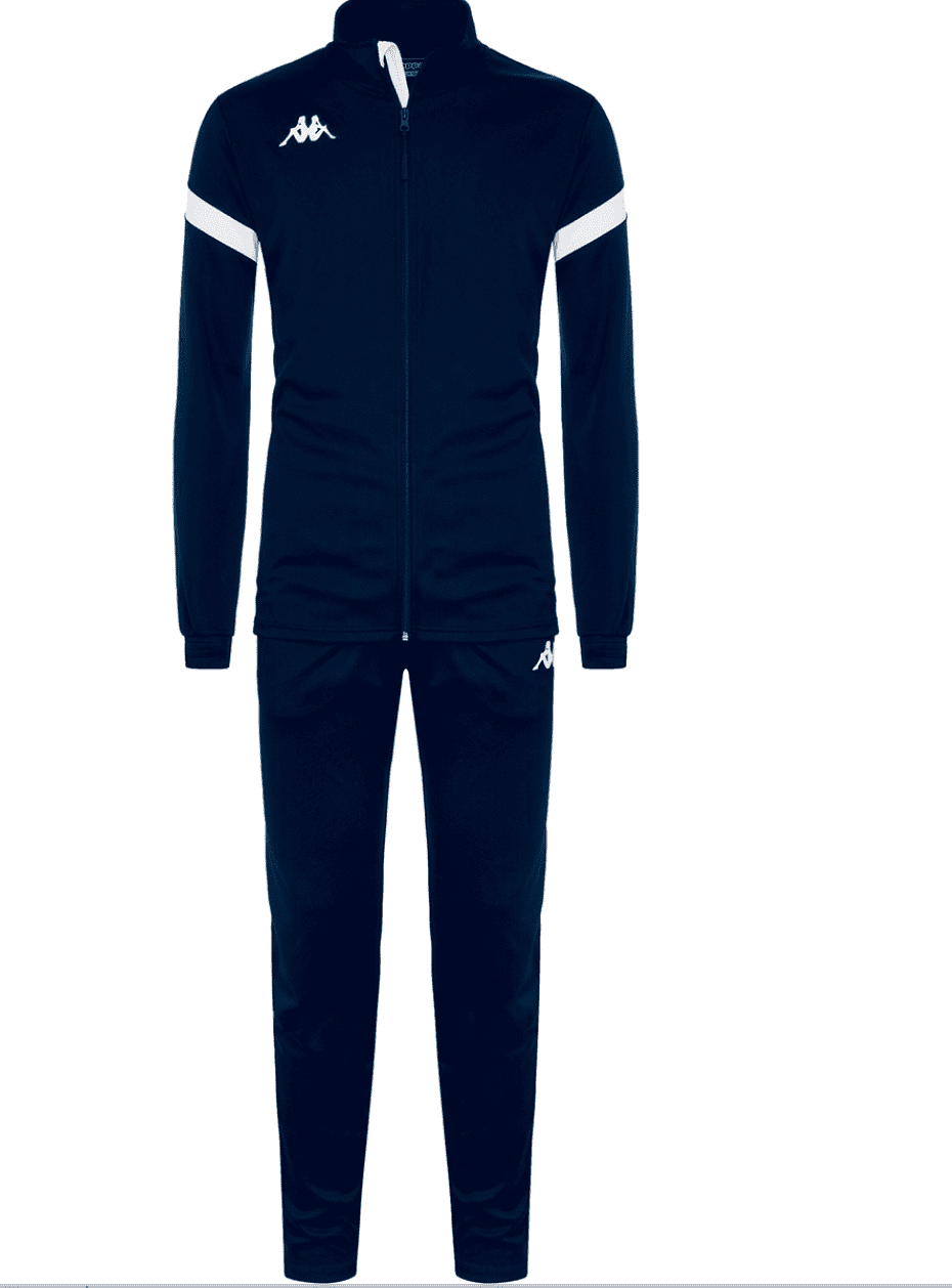 Kappa Dalcito Tracksuit Blue Marine White Total Football Direct