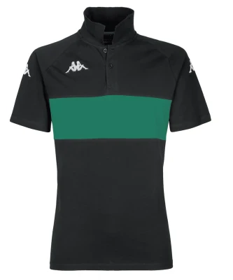 Kappa Dianetti Polo Shirt - Black / Green