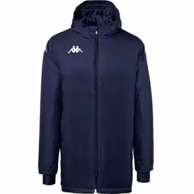 Kappa Diolo Long Padded Jacket Black Total Football Direct