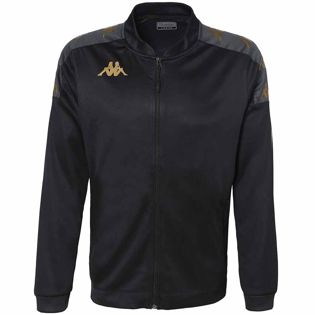 Kappa track top black hotsell