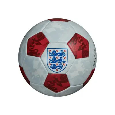 Mitre England 32 Training Football - Red / White / Blue (Size 5 only)