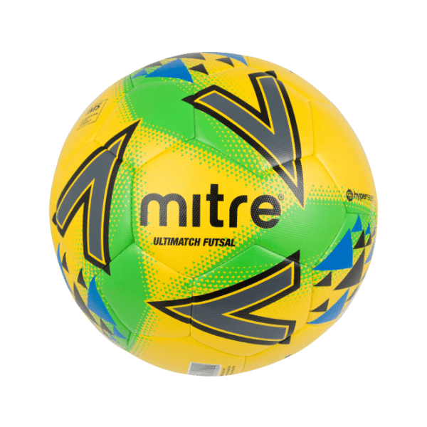 Mitre Ultimatch Futsal Yellow/Green/Blue
