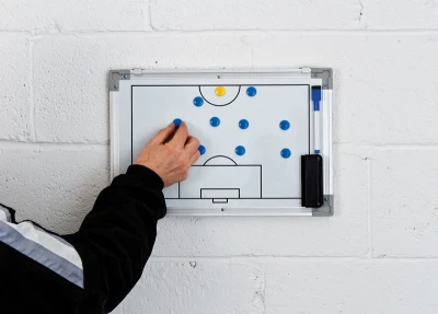 Precision Football Double-Sided Tactics Board (45x30cm)