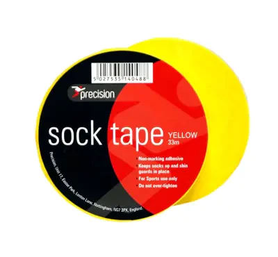 Precision Sock Tape 19mm - Yellow