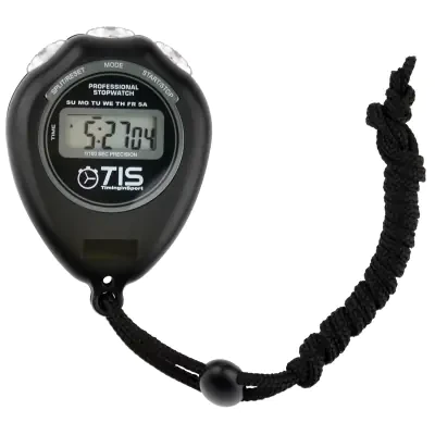 Precision TIS Pro 018 Stopwatch - Black