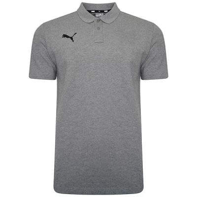 Puma teamGOAL Casuals Polo Shirt - Medium Grey Heather
