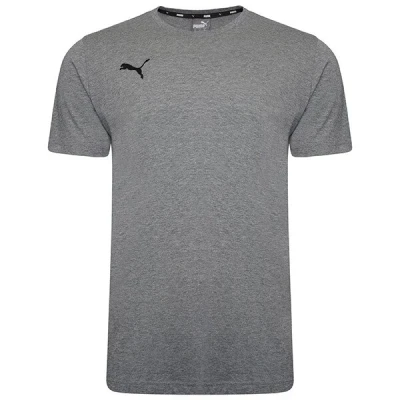 Puma teamGOAL Casuals T-Shirt - Medium Grey Heather