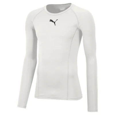 Puma Liga Baselayer - L/S T-Shirt - Puma White