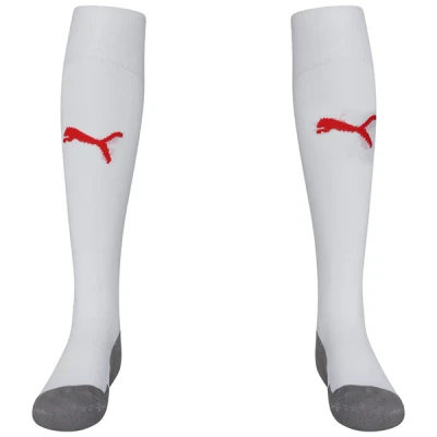 Puma Liga Core Socks - White / Red