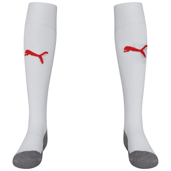 Puma Liga Core Socks - White / Red