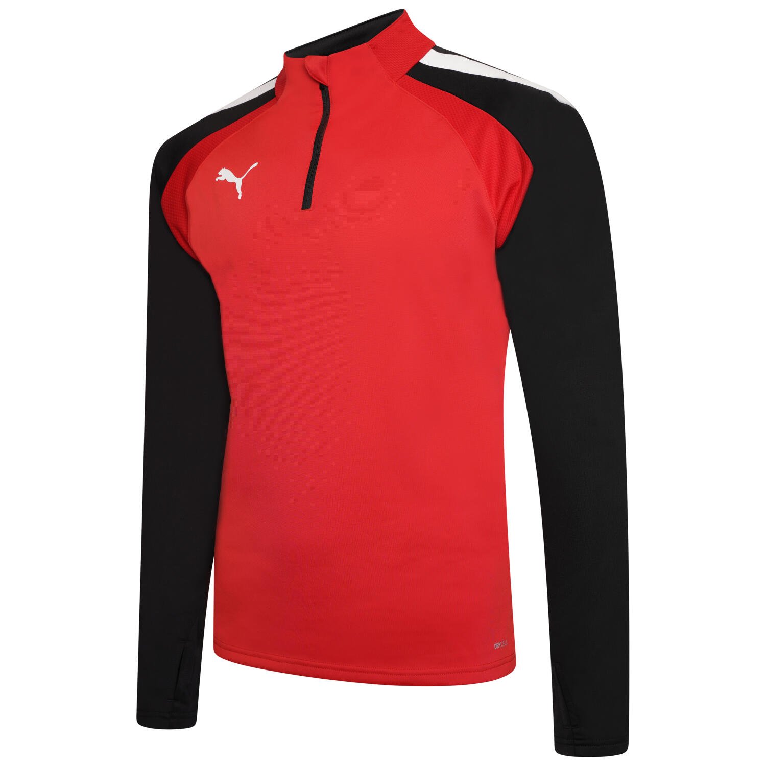 Puma teamLIGA Training 1 4 Zip Puma Red Puma Black