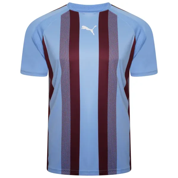 Puma teamLIGA Striped Jersey - Team Light Blue