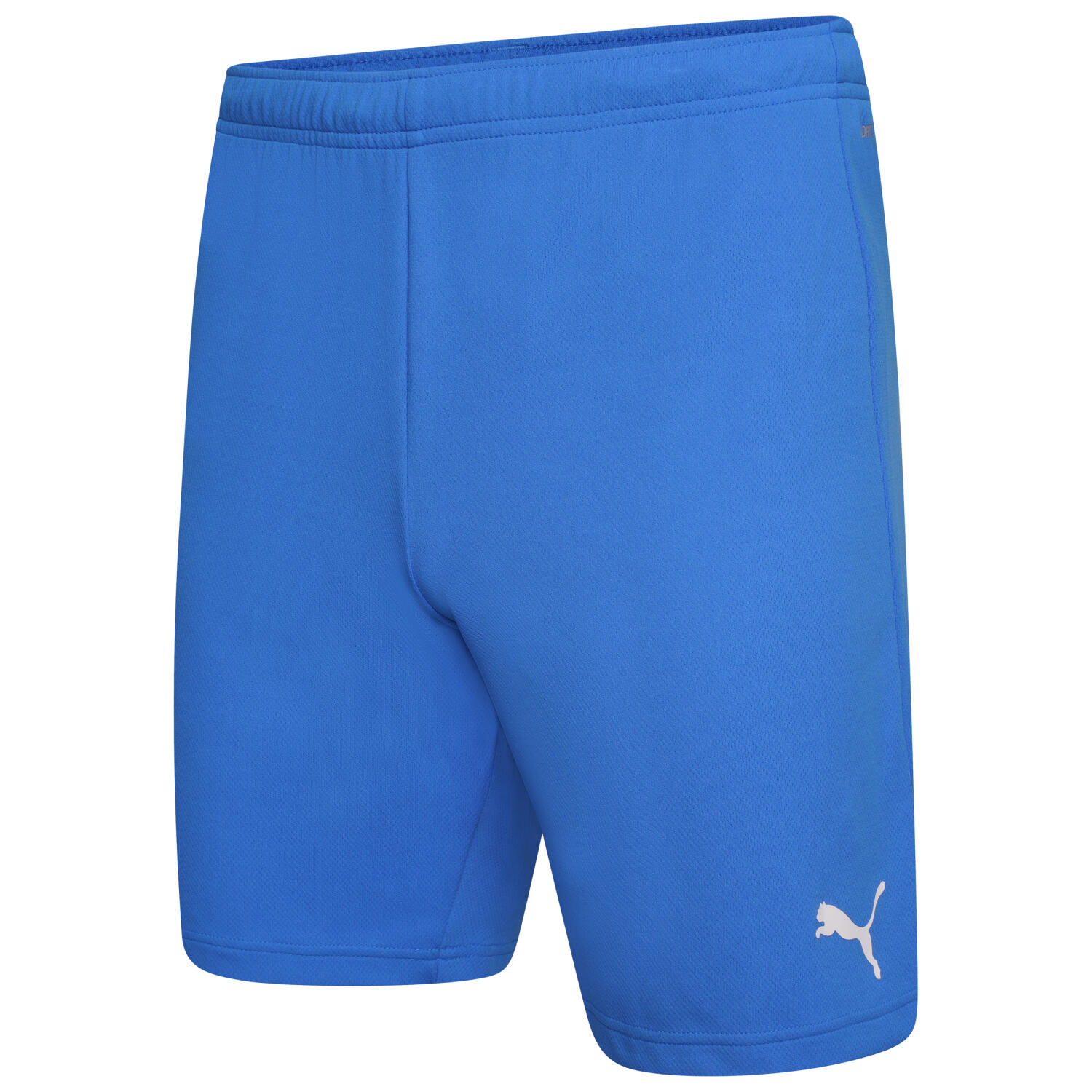 Puma Team Rise Shorts Electric Blue Lemonade Total Football Direct