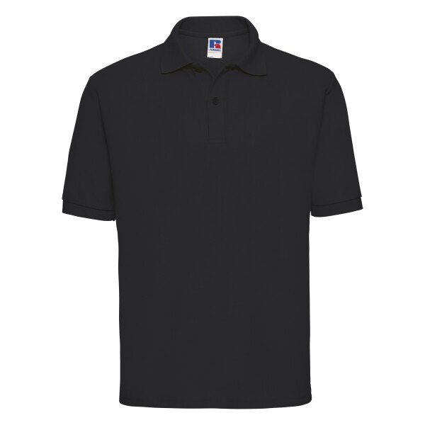 Russell Classic Polycotton Polo - Black