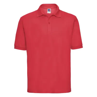 Russell Classic Polycotton Polo - Bright Red