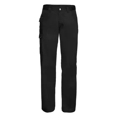 Russell Polycotton Twill Workwear Trousers - Black
