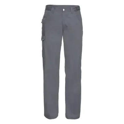 Russell Polycotton Twill Workwear Trousers - Convoy Grey