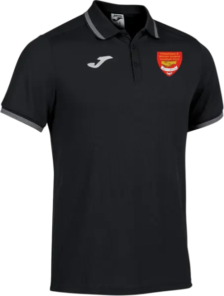 Felixstowe & Walton United FC Supporters Polo Shirt - Black