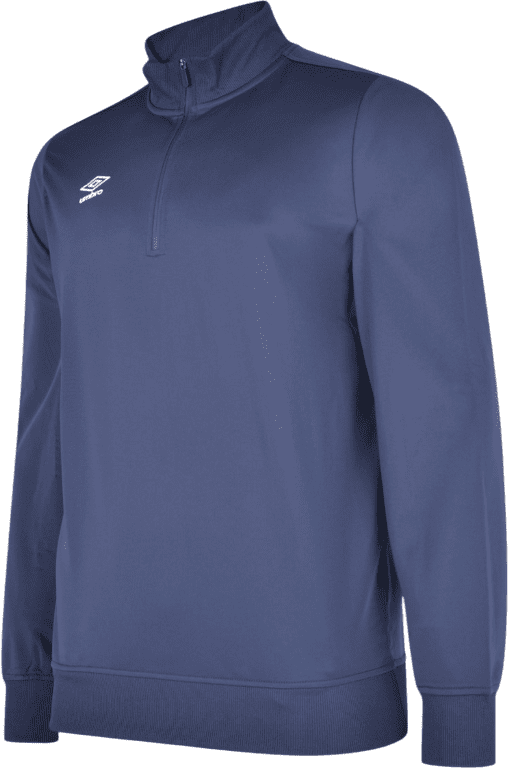 Umbro Club Essential Half Zip Poly Sweat Dark Navy Total