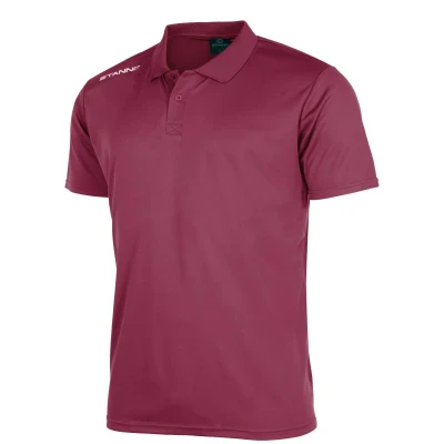Stanno Field Polo Shirt- Burgundy