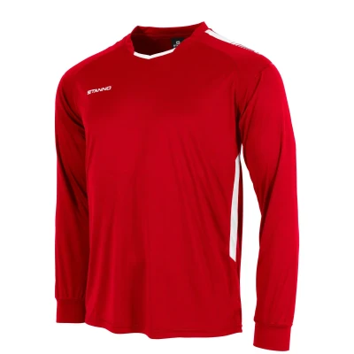 Stanno First Long Sleeve Shirt - Red / White