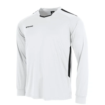 Stanno First Long Sleeve Shirt - White / Black